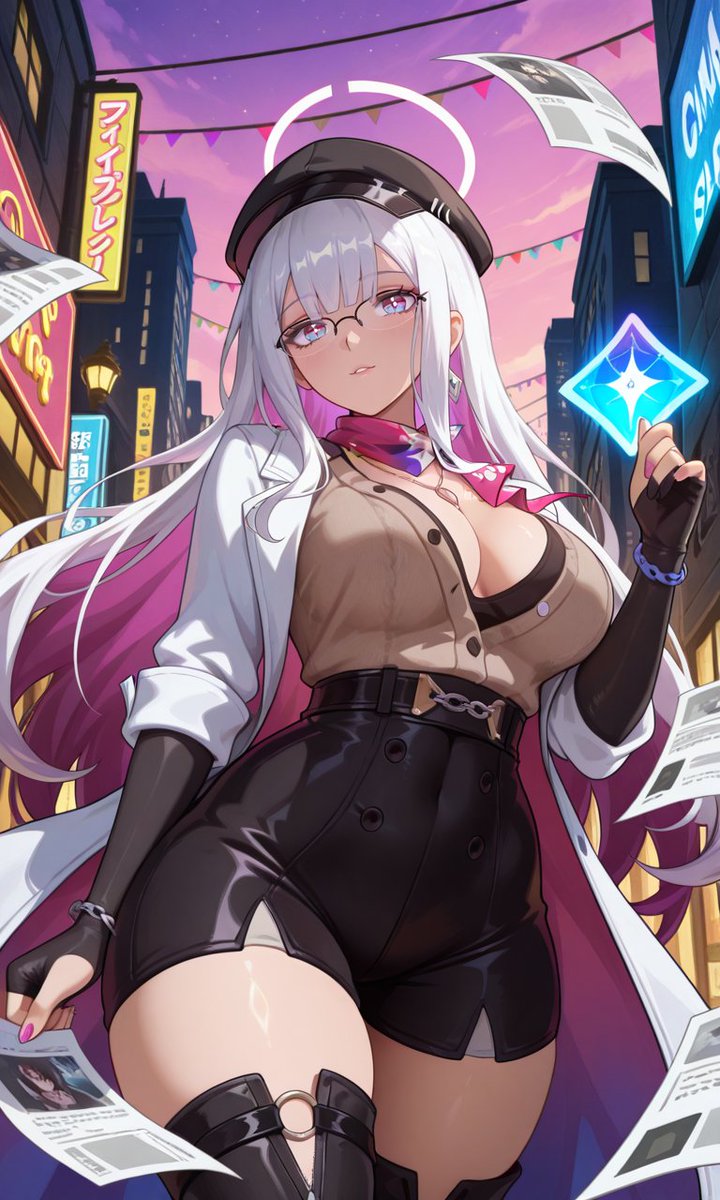 KamiYuAIThree's tweet photo. Nihilux 🎭🃏 | Honkai: Star Rail
虚照ステラ 🎭🃏 | 崩壊：スターレイル
#Nihilux #虚照ステラ #HonkaiStarRail #崩壊スターレイル #NihiluxHSR #Planarcadia #星穹铁道 #AIArt #AIイラスト #AnimeArt https://t.co/gEbhcEaAko