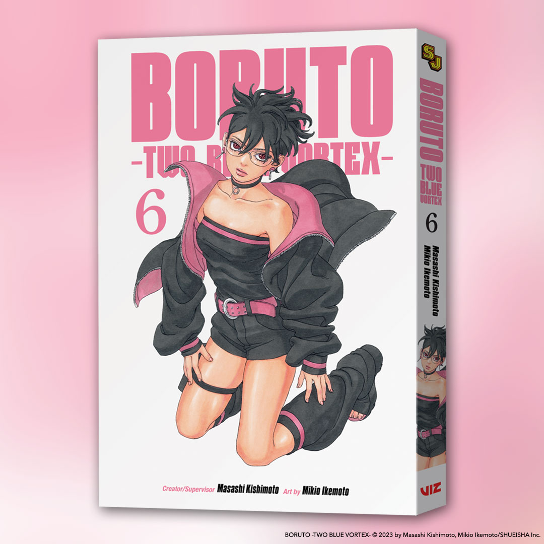 VIZMedia's tweet photo. New from Shonen Jump! Boruto: Two Blue Vortex, Vol. 6 is now available in print and digital!

Read a free preview: https://t.co/tjK3jVYwJT https://t.co/rYxt5xKMdJ