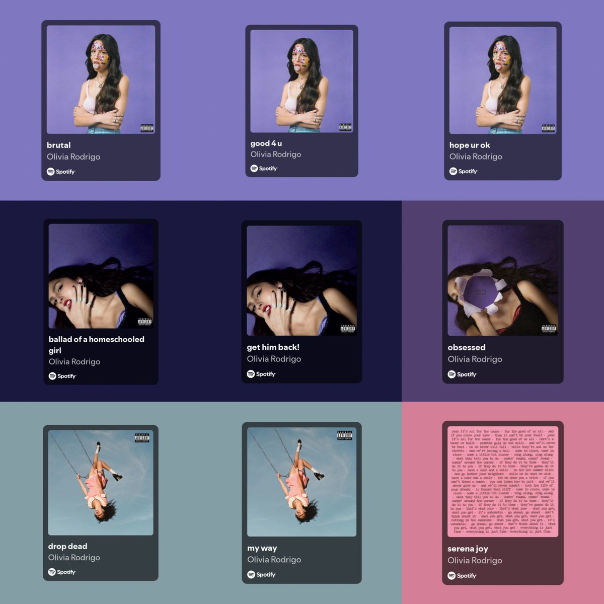 VaelisFox's tweet photo. Most overhated Olivia Rodrigo songs: https://t.co/Ohu9OOCrOW