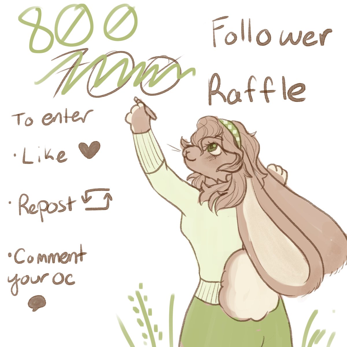 CherryB0mb_Art's tweet photo. Thank you all for 800 followers! There will now be 2 winners and the raffle will end on 10/10! Everyone who entered in the first post is still valid, but if you want to enter again feel free!

To enter:
- Like
- Repost
- Comment your oc!
#artraffle https://t.co/L2ky4Gyi8o