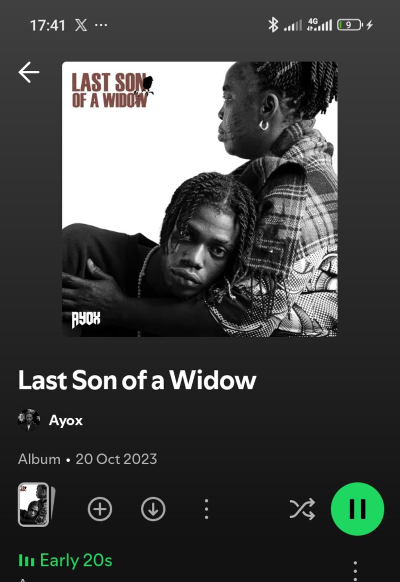 Samdiamond1208's tweet photo. AYOX 
This guy is really underrated.
As life hit me now now, na once i remember this him project.
Give it a listen guys.
@AyoxLp https://t.co/2FKvnxr42q