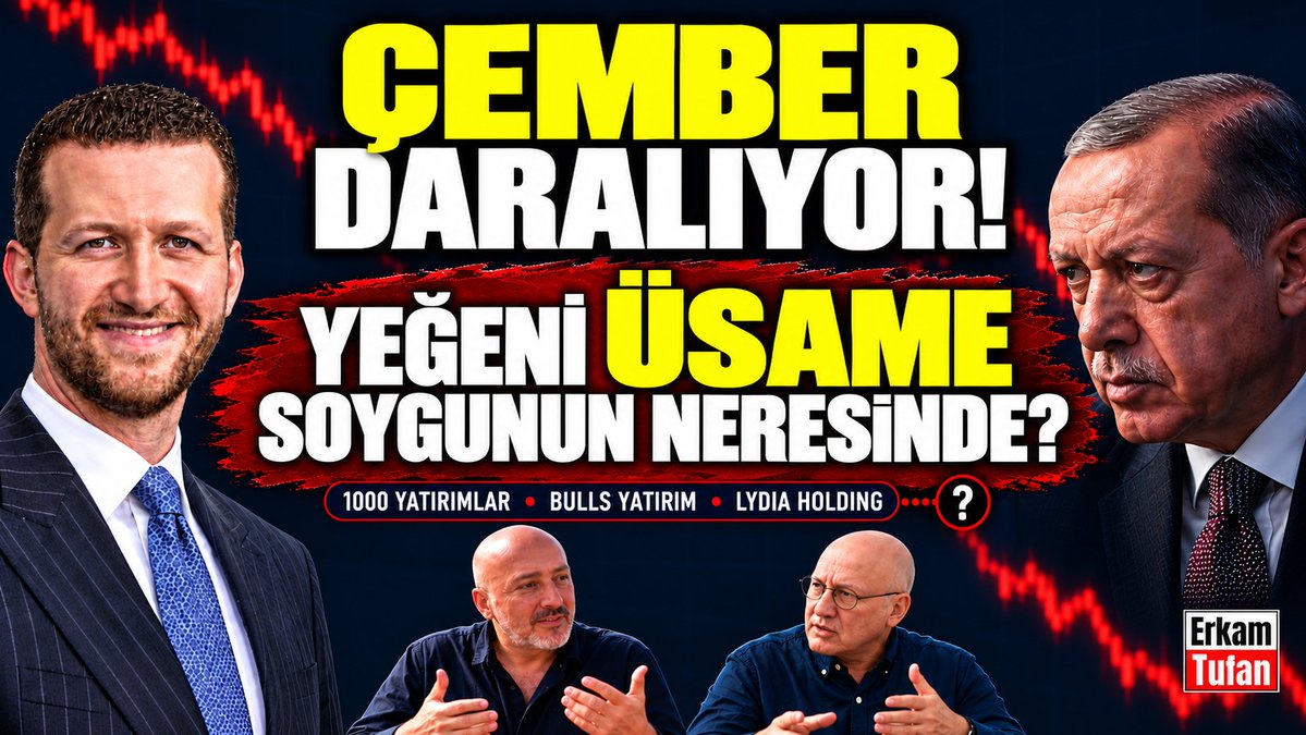 erkam30dakika's tweet photo. Canlı!
🟥 Özgür Özel bombayı Erdoğan'ın kucağına bıraktı
🟥 Erdoğan'nın yeğeni Üsame fon soygunun neresinde?
🟥 Fon skandalına karışan Hayati Yazıcının oğlunun ortağı intihar etti!
🟥 Bahçeliden kritik açıklama! 
@haykobagdat @erkam30dakika
https://t.co/r1ZnaeOe7v https://t.co/M19qcUTqP9
