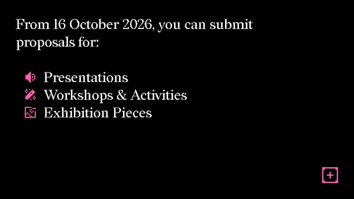 InfoPlusConf's tweet photo. Information+ 2027 calls for contributions open 16 October.

Guidelines + submission links:
https://t.co/Slu0sQTbGR

#InformationPlus2027 #infoplus2027 #Informationdesign #Datavisualization #Datavis #Dataviz #Polimi #Milan #CfC https://t.co/LkGyDSePfm