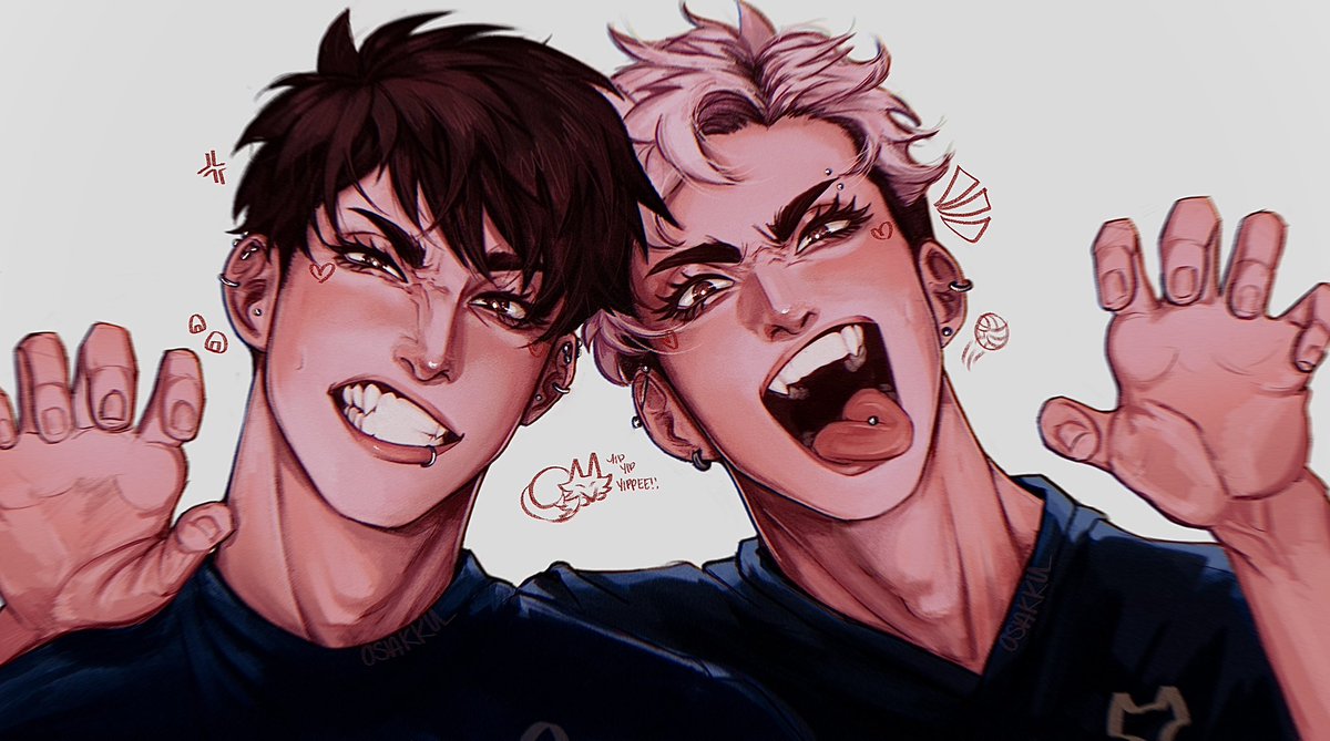 osakku_'s tweet photo. happy (late) birthday to the miya twins, i love you #haikyuu https://t.co/P8wRRCSrU7