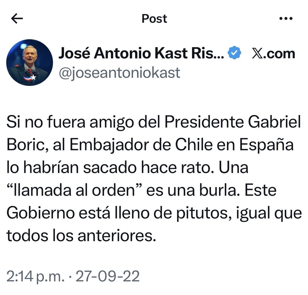 LyaGonzalez1's tweet photo. Siempre hay un tuit 
Jose Pepe candidato v/s presidente 
#RenunciaImputado Zaliasnik, eres corrupto https://t.co/xBlZp2Ku3L