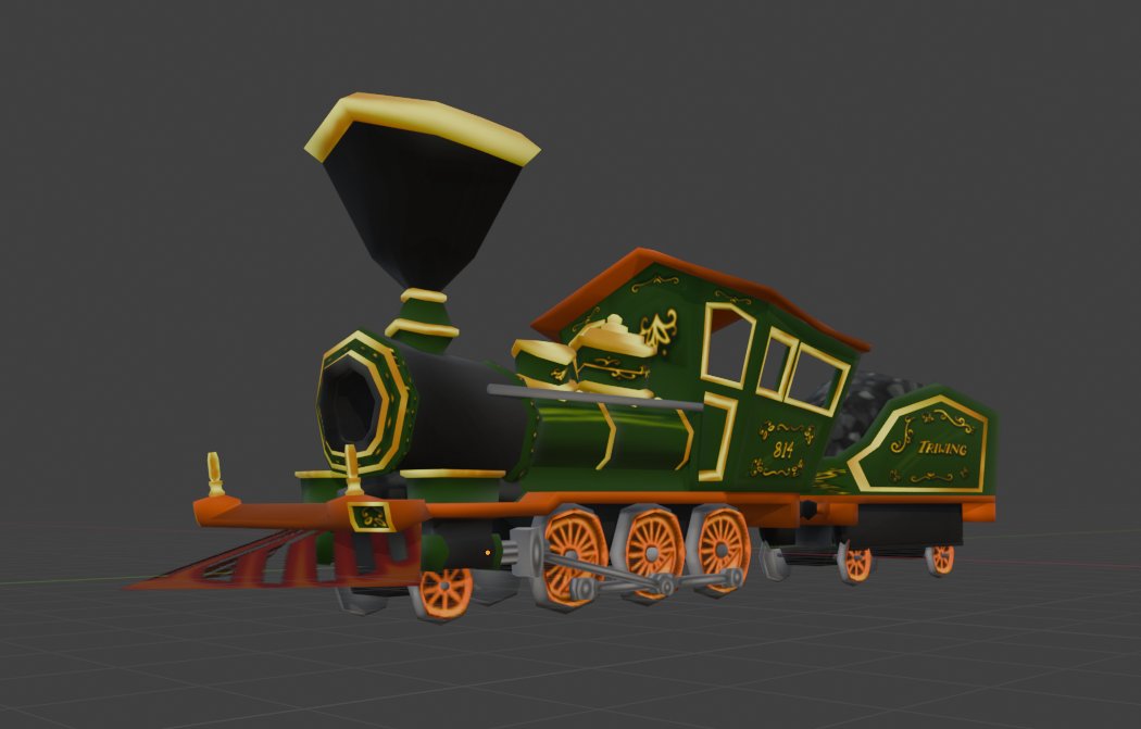 RunningSumErins's tweet photo. All these years painting my model trains and bringing them to the @NWModelers shows have prepared me for this moment exactly LOLLL
She came out so pretty, you guys ๐ฅบ
#indiedev #gamedev #modeltrains #blender #3Dmodeling #slime64 https://t.co/gARvsZELS4