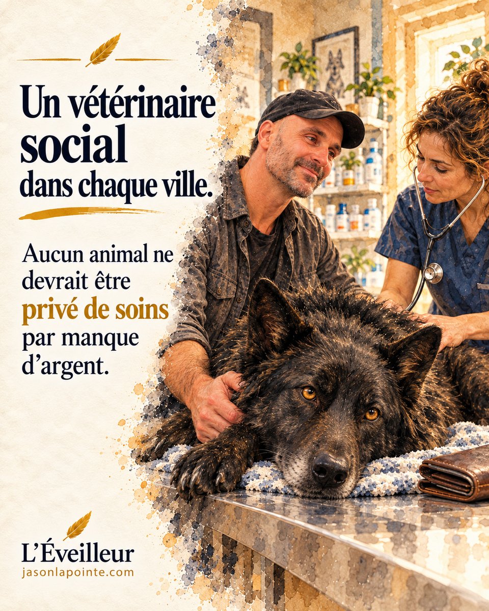 Jaysun_fun's tweet photo. Un animal ne sait pas combien t’as dans ton compte.

Il sait seulement qu’il a mal et qu’il compte sur toi.

L’idée d’un vétérinaire social ou de soins à tarifs adaptés mérite au moins d’être discutée.

L’argent ne devrait pas décider seul qui peut être soigné. 🐾 https://t.co/QDNIyWzJDZ