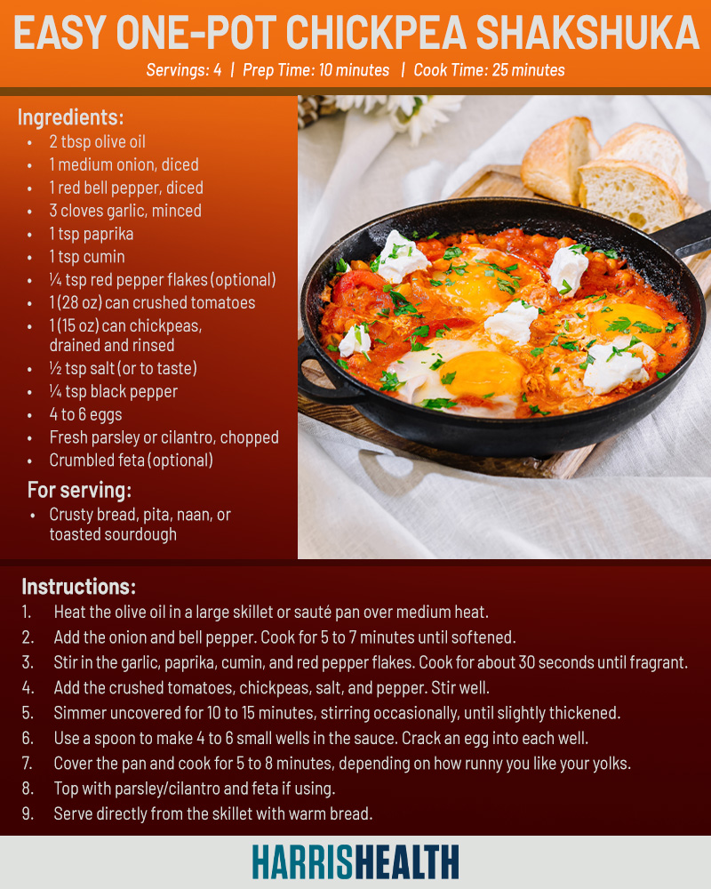 harrishealth's tweet photo. Healthy eating doesn't have to be complicated. 🥕✨ Harris Health's clinical nutrition team put together these simple recipes to help you make nutritious meals at home and keep the drive-thru in your rearview mirror. #HealthyEating #HarrisHealth https://t.co/FbKTTAwHK6