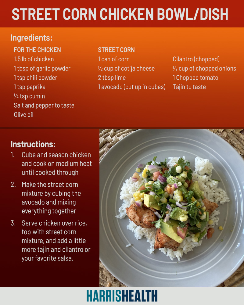 harrishealth's tweet photo. Healthy eating doesn't have to be complicated. 🥕✨ Harris Health's clinical nutrition team put together these simple recipes to help you make nutritious meals at home and keep the drive-thru in your rearview mirror. #HealthyEating #HarrisHealth https://t.co/FbKTTAwHK6