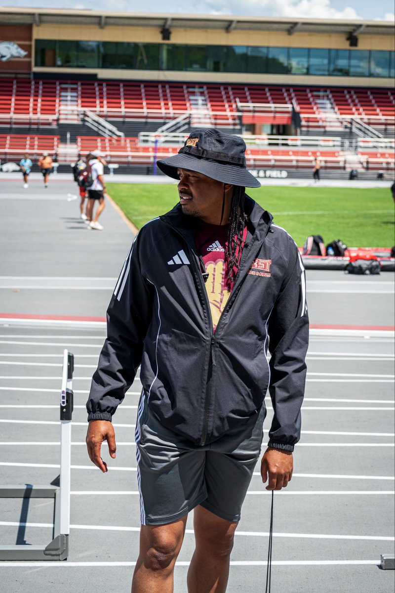 TXStateTrack's tweet photo. Happy National Coaches Day! 🐾

The architects of a dynasty and the standard of Texas State Track &amp; Field 😼🏆

#EatEmUp | #IMPACTFUL https://t.co/efD0NbkpnK