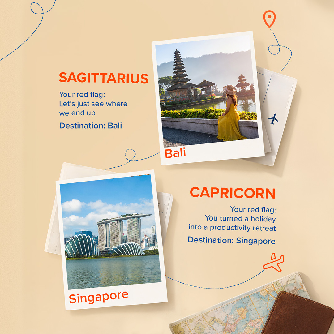 CheapOair's tweet photo. Maybe you booked the hotel before picking the destination, packed for every possible scenario, or planned a whole weekend down to the minute.
Did we get your sign right? Drop it in the comments 👇
Book your flight with CheapOair ✈️ 
https://t.co/FnNDcctHee
#CheapOair https://t.co/EqJomiqKU9