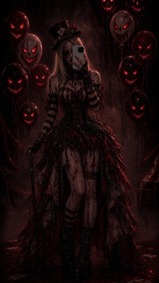minikiwi0l's tweet photo. ~semana temática ~
|Día 3  Circo tenebroso ♠ https://t.co/bgzILs7UTr