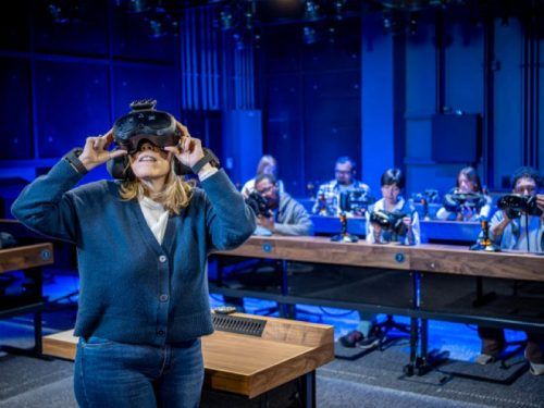 SpecifierMagCSI's tweet photo. University opens a next-generation VR learning lab https://t.co/b9abBQsuRE #dreamscapelearn #montclairstateuniversity #virtualreality https://t.co/TpEcRYOB66