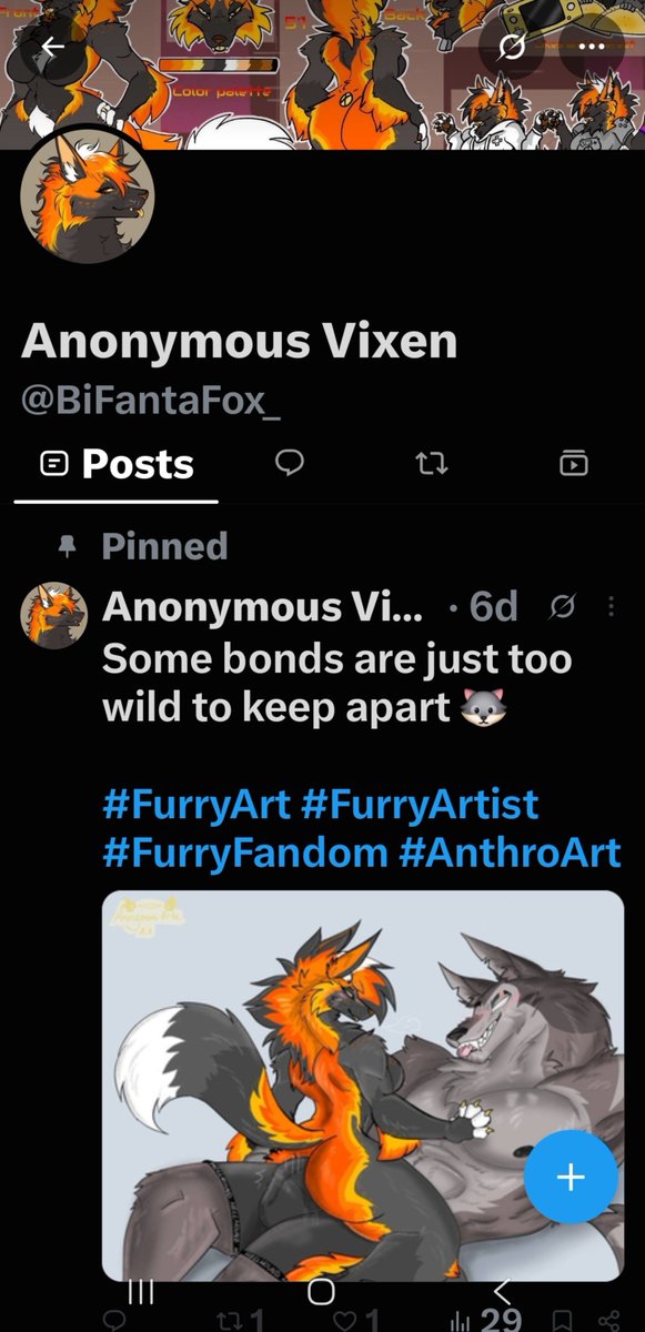 BiFantaFox's tweet photo. Please report this person.. this isn't me. That is an imposter.

I don't have an underscore and they're trying to steal my fursona.
#imposter #report

You can report right here. 👇
@BiFantaFox_ https://t.co/lwPjGhNSqA