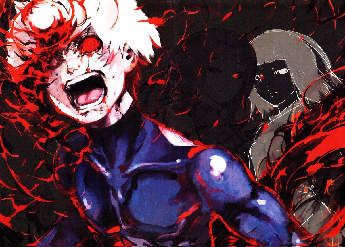 6ixImmortal's tweet photo. tokyo ghoul. https://t.co/bslEkIJ2Dd