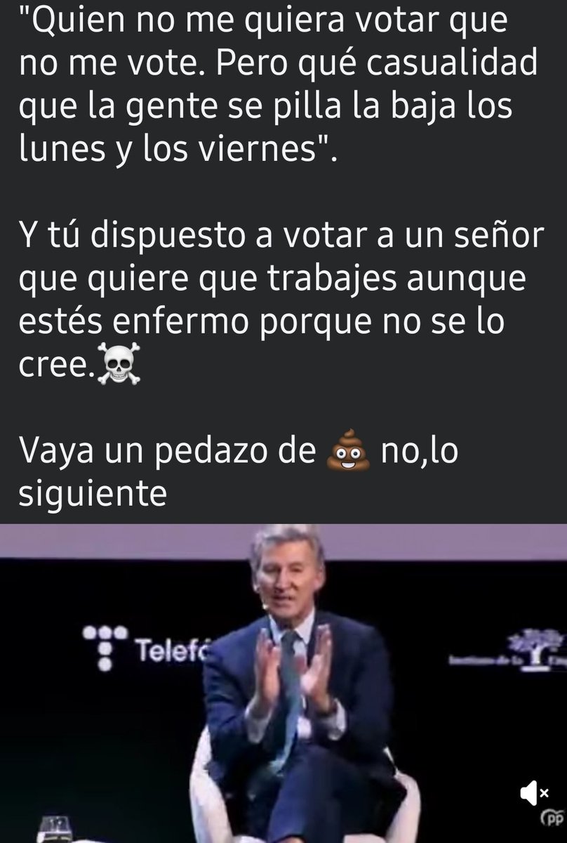 Ramdondevas's tweet photo. Feijóo dice esto... https://t.co/7ds8WDSH0S