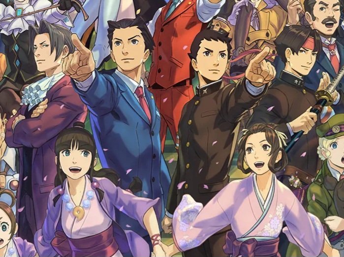Powersuits_art's tweet photo. Maybe they are past lives, present lives?
#aceattorney #TGAA https://t.co/r9ESWekvTM