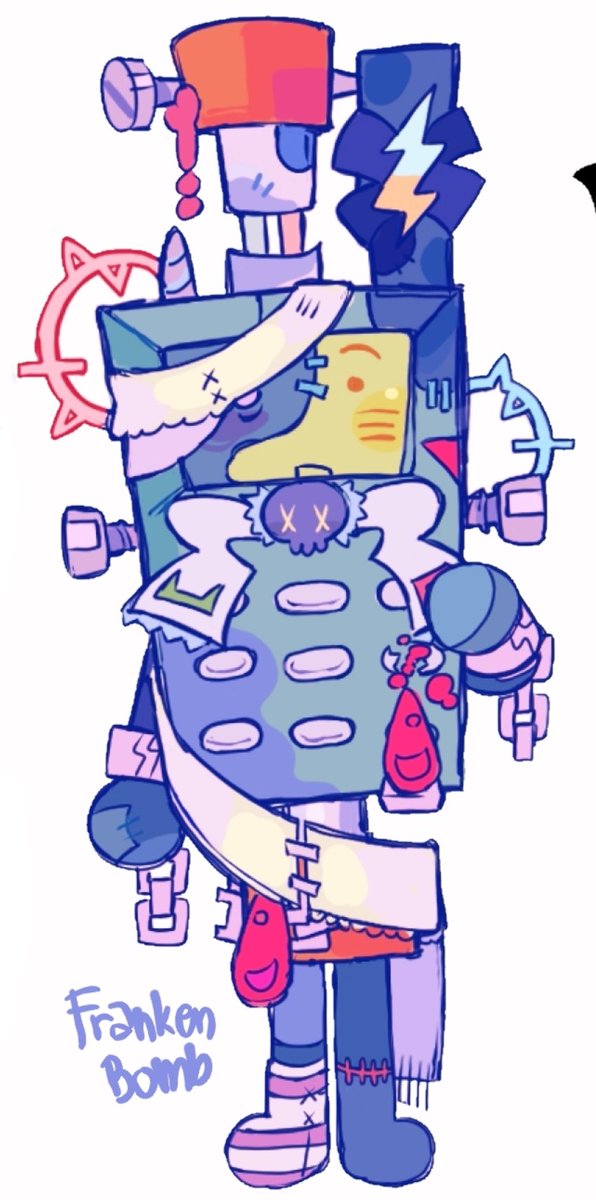 chubcolat's tweet photo. more of frankenbomb ^_^  #malueslots https://t.co/AlCvLtXkel