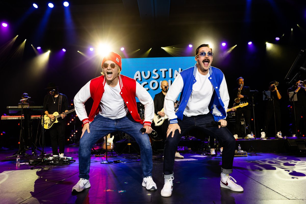 lipscomb's tweet photo. Lipscomb alumnus Austin Bever (BS ’14) and his friend, Colin Cooper, are using music, comedy and creativity to help communities tell their stories...and now, that work has earned them an Emmy Award.

As one half of the viral duo @AustinandColin , Austin has helped create social media videos seen by millions, blending humor, local pride and storytelling in ways that bring people together.

This past spring, Austin & Colin became the first winners of a regional Emmy Award in the inaugural social media category for their city anthem-style video created for Mississippi State University and Starkville, Mississippi.

Austin's creative journey also has deep Lipscomb roots, from performing in Singarama, Stompfest and the Tau Phi Cowboy Show to launching Mac N’ Cheese Media with support from the Bison community.

Today, the duo has more than 140 million views and 400,000 followers, creating viral videos for cities, colleges and communities across the country.
Read the full story here: https://t.co/CuNwBQYMTW