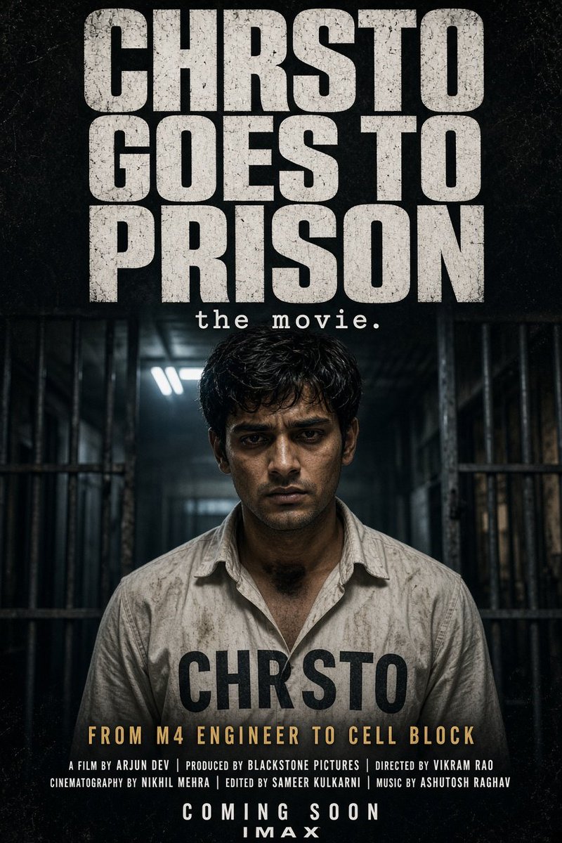 JosephStaalinn's tweet photo. Chrsto goes to prison: The Movie. 🧵 (THREAD) https://t.co/wAWbjmnubY