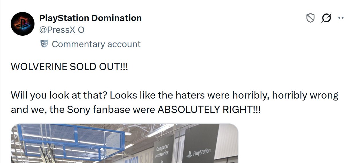 AmEndeDerReise's tweet photo. @wanhelm33 @EXEcutionare @PressX_O You mean that guy with 19.5k tweets 200 followers (which means he only posts trash), who doesn't even want to read ANY comments at all while wanting to speak in the name of "us the sony fanbase" ?
Best guess: It's an Indian in Canada, that's why his posts are so moronic. https://t.co/oKvvHDlVFG