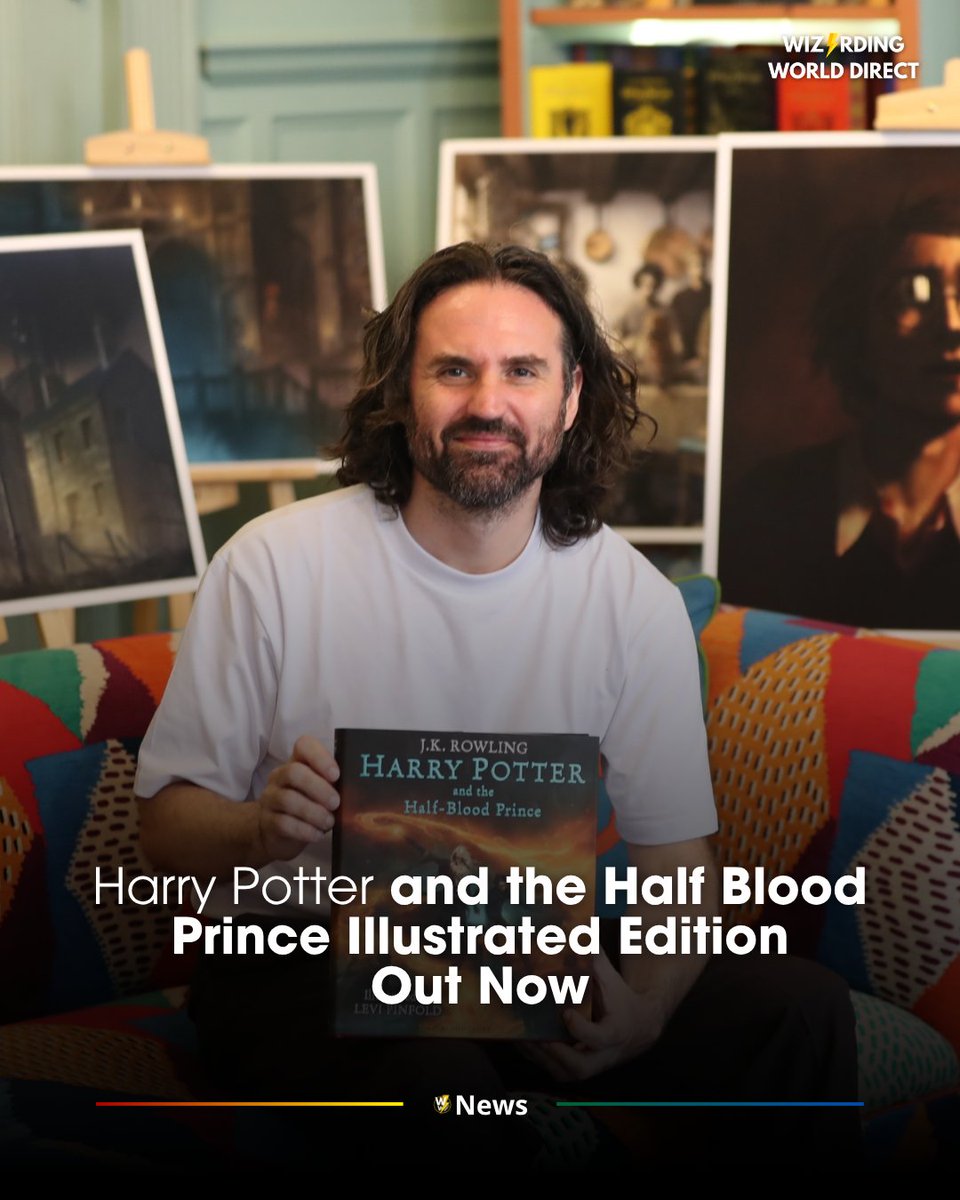 WW_Direct's tweet photo. The wait is over!

HARRY POTTER and the Half-Blood Prince illustrated by Levi Pinfold is officially out 📘

Have you picked up your copy yet?
(https://t.co/L5z4dnpHbA) https://t.co/khdc7OODlT