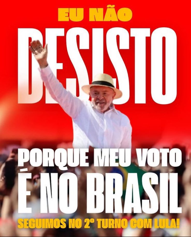 William89445276's tweet photo. EU NÃO DESISTO PORQUE EU AMO O MEU BRASIL NÃO PODE CAIR NA MÃO DE MILICIANOS... https://t.co/AL5nTEZ58q