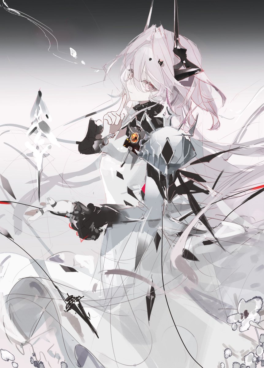 KUKUNIGHT's tweet photo. #明日方舟 
#Arknightsㅤ #特蕾西娅 
直播间的点图 摸了（如果有人设画错提前抱歉 https://t.co/V0SNbCvSUi