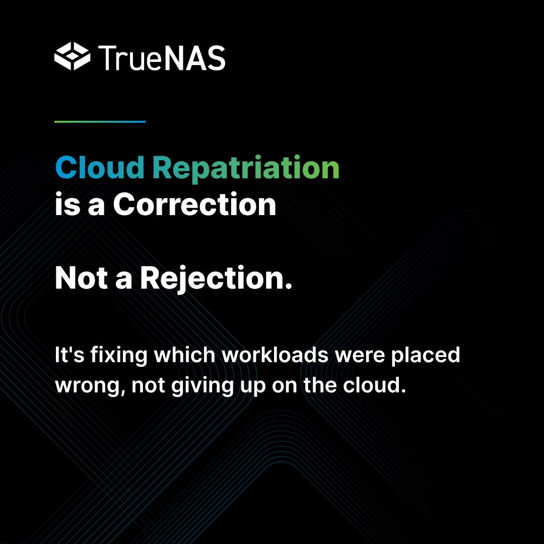 TrueNAS tweet picture