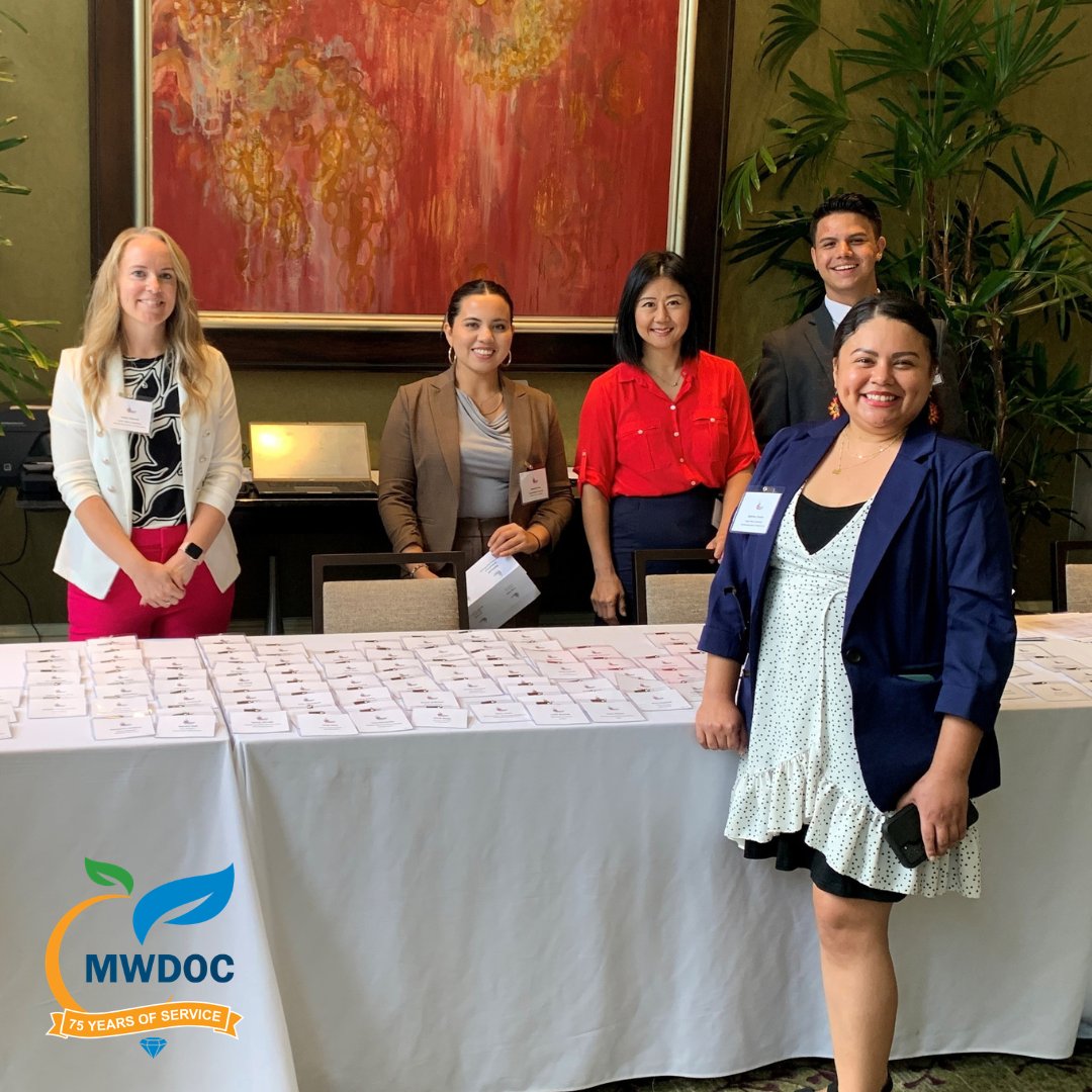 MWDOC's tweet photo. 💧 Say Hello to a Water Pro! Meet Jasmine Orozco, Public Affairs Coordinator, on our Public Affairs team. She loves working in water!

Stay connected with MWDOC: https://t.co/U8eIJd0tbo

#WaterProfessionalsAppreciationWeek #WaterPros #WPAW #WorkinWater https://t.co/zY0grZcCqb