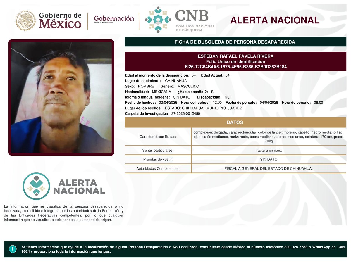 MetroCDMX's tweet photo. Si tienes información para localizar a las siguientes personas: 

* Aleyda Osveidy Álvarez Matamoros 
* Diana Karen Zeferino Balderas
* Mariana Geraldine Quijano Molina
* Esteban Rafael Favela Rivera

Comunícate con la Comisión de @Busqueda_MX, mediante el número telefónico:
☎️ 800 028 7783 

Agradecemos tu apoyo y colaboración. #AlertaNacionalDeBúsqueda