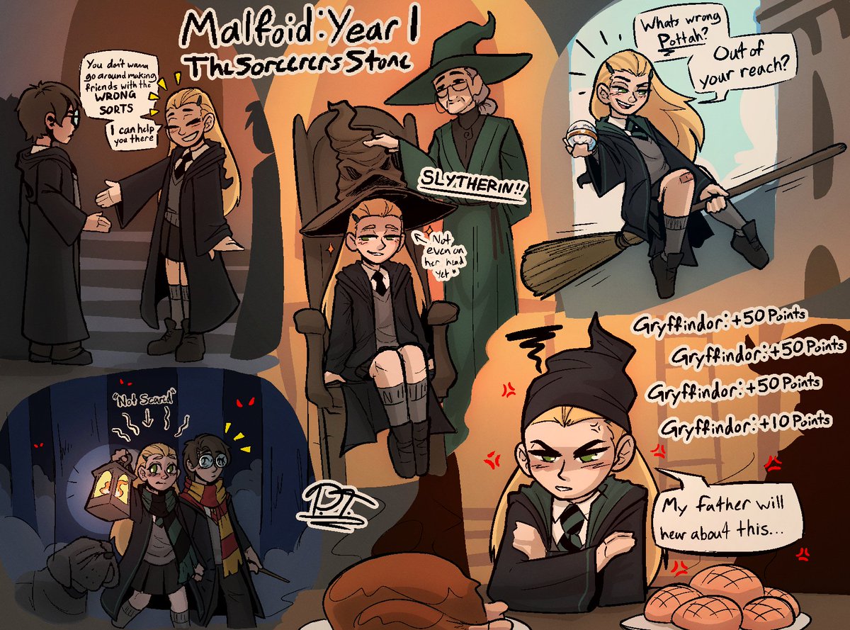 JPT_Arts's tweet photo. First year Malfoid
The Sorcerer's Stone https://t.co/HabDz1yDlI
