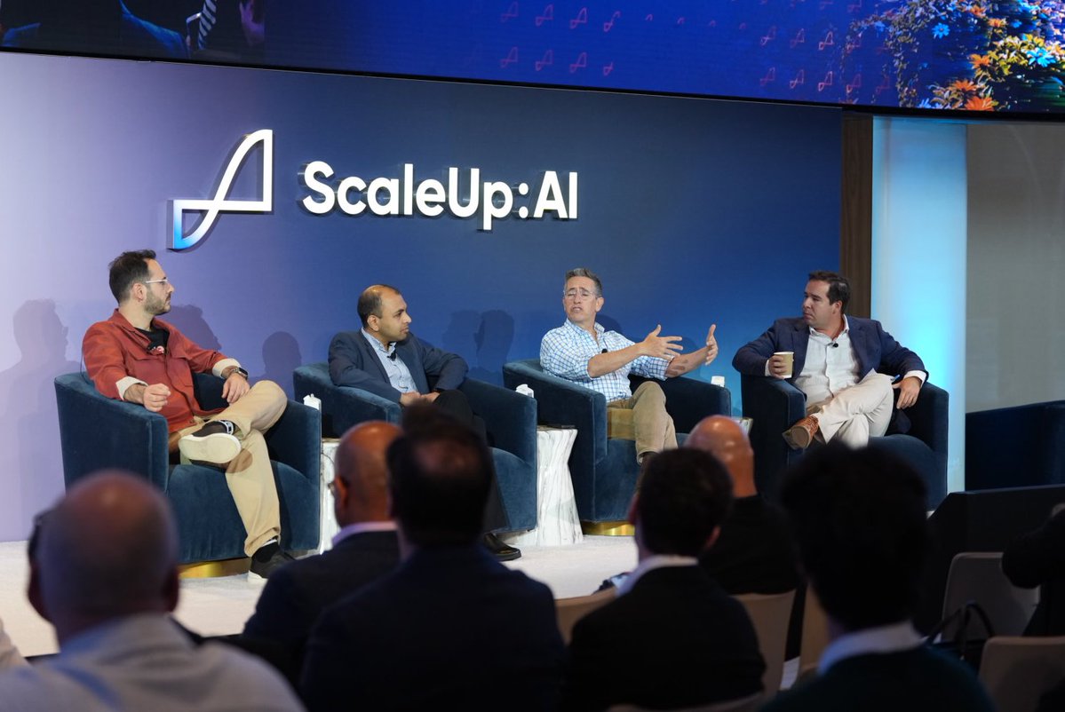 scaleupevent's tweet photo. Enterprise AI investment is at an all-time high — and so is the gap between “we’re doing AI” and AI that actually runs in production. At #ScaleUpAI: the operators and platforms closing that gap.

💬 “A proof of concept should not be a science experiment to prove something that seems cool.” — Assaf Resnick, CEO, BigPanda

Featuring: @raphaelouzan (@ateam_hq), @srikrishnang (@RocketlaneHQ), and Assaf Resnick (@bigpanda)
