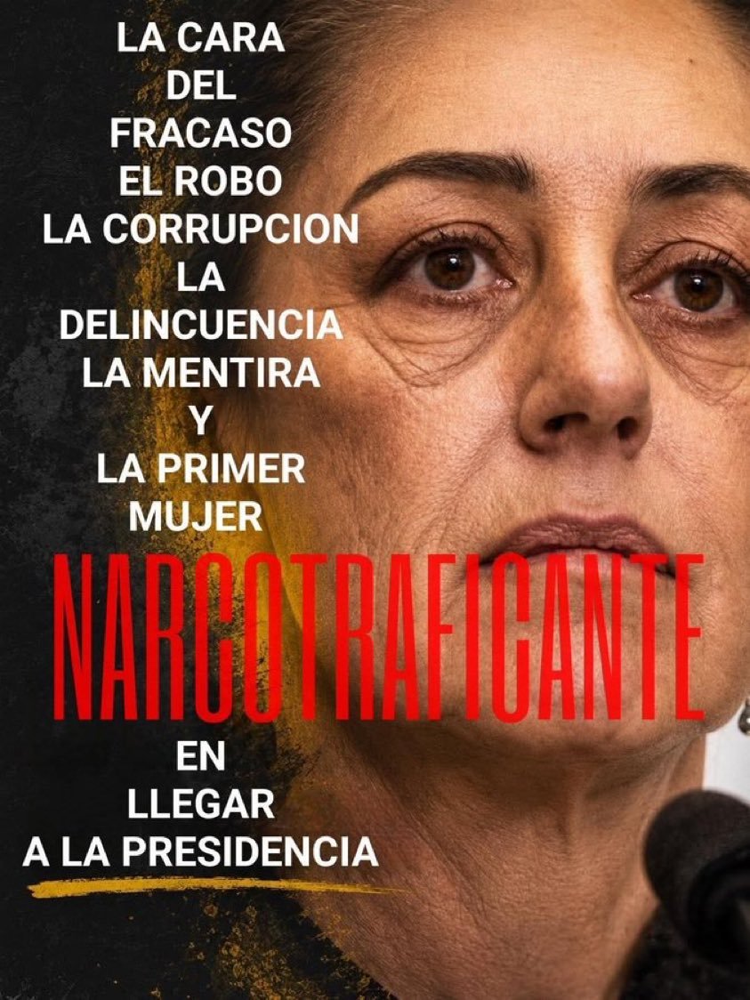 AdrianaLL011's tweet photo. "LOS ESTADOS NO PUEDEN ALIARSE CON EEUU". 
@Claudiashein

"Mucho menos si son de oposición; y muchísimo menos si es para temas de seguridad, como lo es combatir a MIS NARCOS,  o capacitar POLICÍAS para que los MOLESTEN".
@Claudiashein https://t.co/OneJJQJ7mG