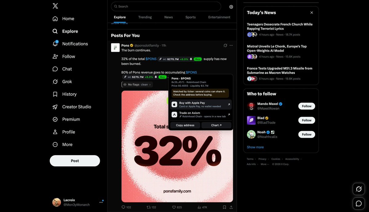 Mon3yMonarch's tweet photo. bro you can literally buy coins with apple pay straight from twitter

this is crazy, normies are about to flood in
@getbuybutton 
0x6781baeb8f2dccf339956ce64658bf9012dc2b0d https://t.co/xZXTitPqR7
