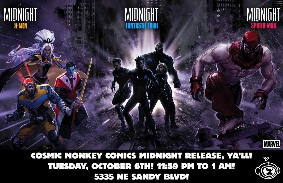 cosmicmonkey's tweet photo. Can you believe this is TONIGHT?!? See ya at 11:59pm... and watch out for VAMPIRES! 😅 https://t.co/zX5U2gwOfM