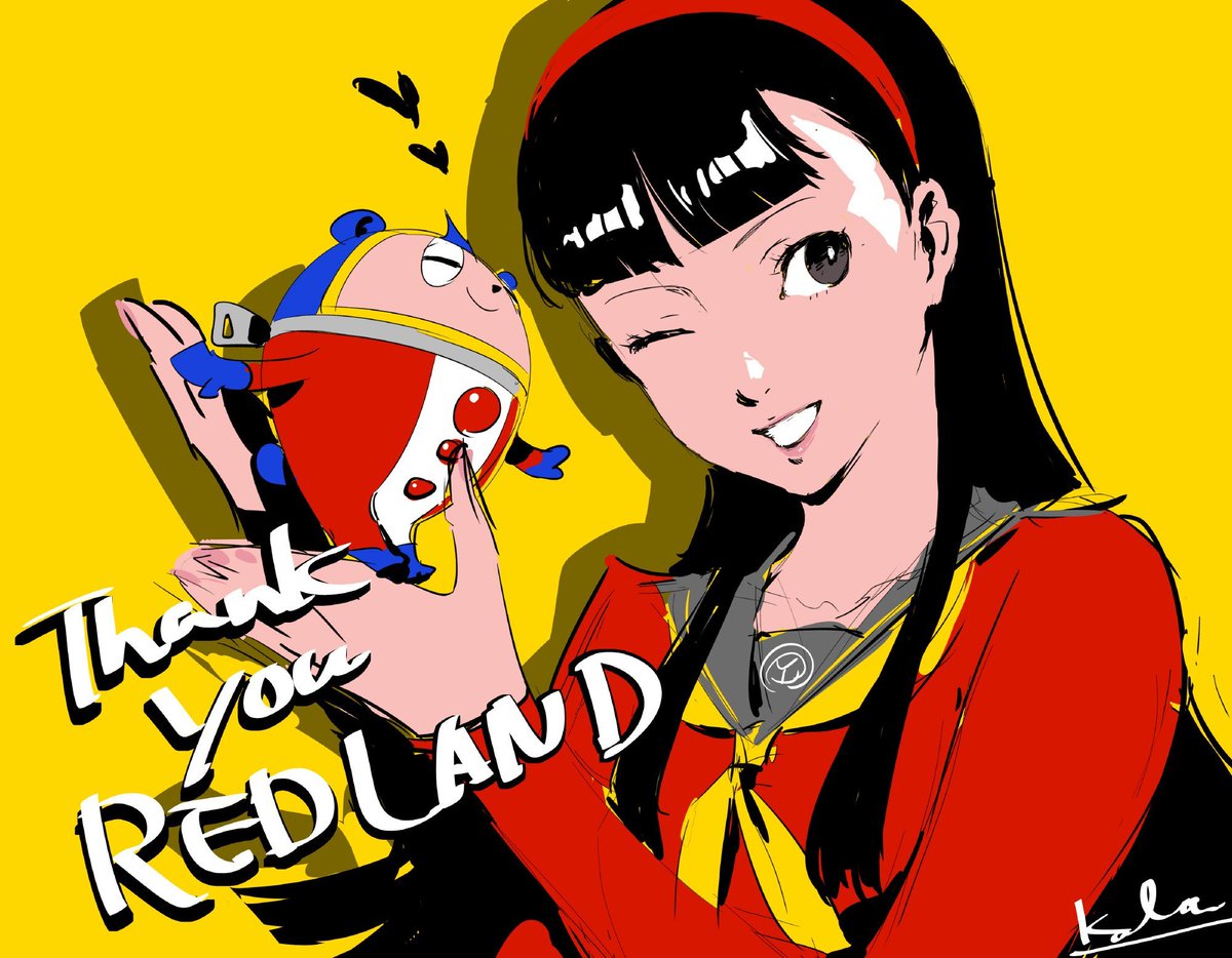 ScrambledFaz's tweet photo. Persona 4 Revival - Yukiko &amp; Marie art by Akane Kobayashi ( Redland Shanghai ) https://t.co/SMD1U86mMc