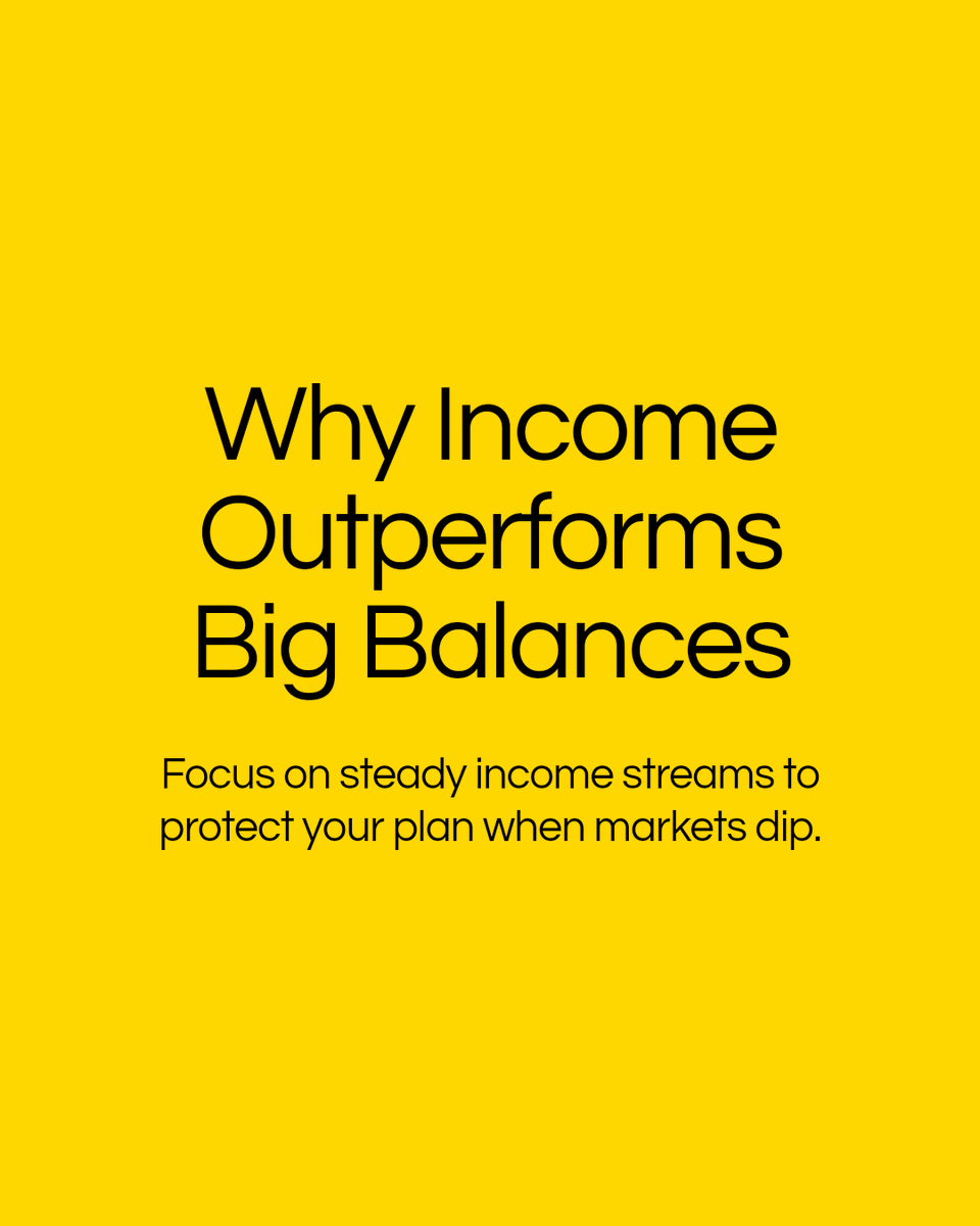 MarcoPalum's tweet photo. A strong income plan beats a big account balance when markets get rough.

Cash can look safe. Income keeps the plan working.

Comment PLAN for a simple resource.

https://t.co/xPSoSy4Ux0 https://t.co/oj1tSL9yz5