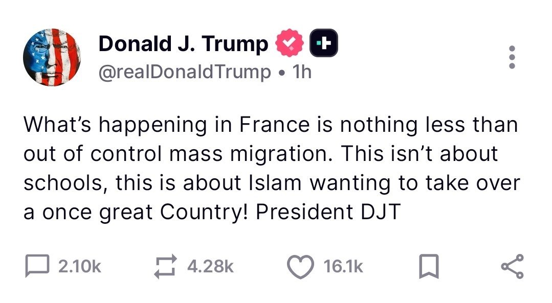 I_amMukhtar's tweet photo. What's happening in France is that students are protesting against overcrowded classrooms, deteriorating school buildings, and long school days, from 8am to 6pm.

Teachers, unions and parents have also joined the protests in solidarity. https://t.co/8dfr4x8qKY