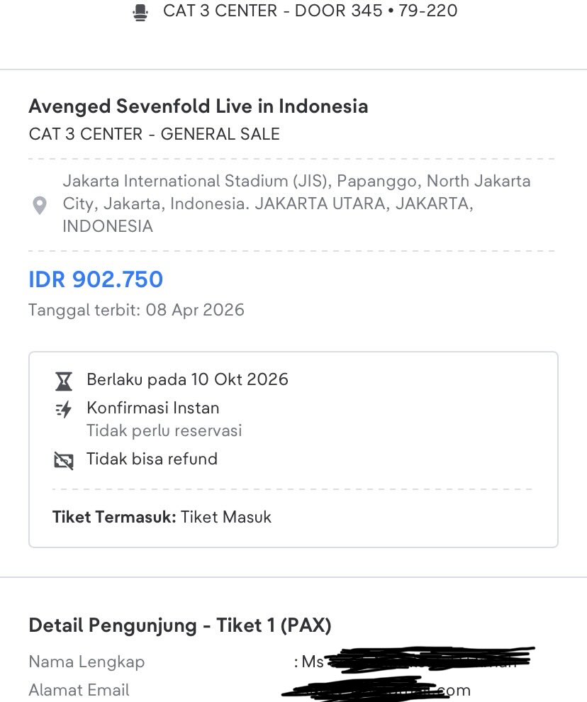 chochomelted's tweet photo. @yupipippy Masih kak, udah ada seat number sama e-ticketnya yaa https://t.co/gSnWGFfoSW