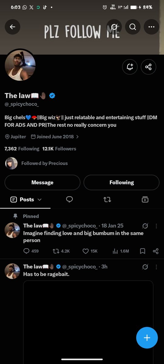 EsemuoWinner20's tweet photo. @_spicychoco_ I done follow you boss
Manuelwinner https://t.co/8zIrXTTw8V