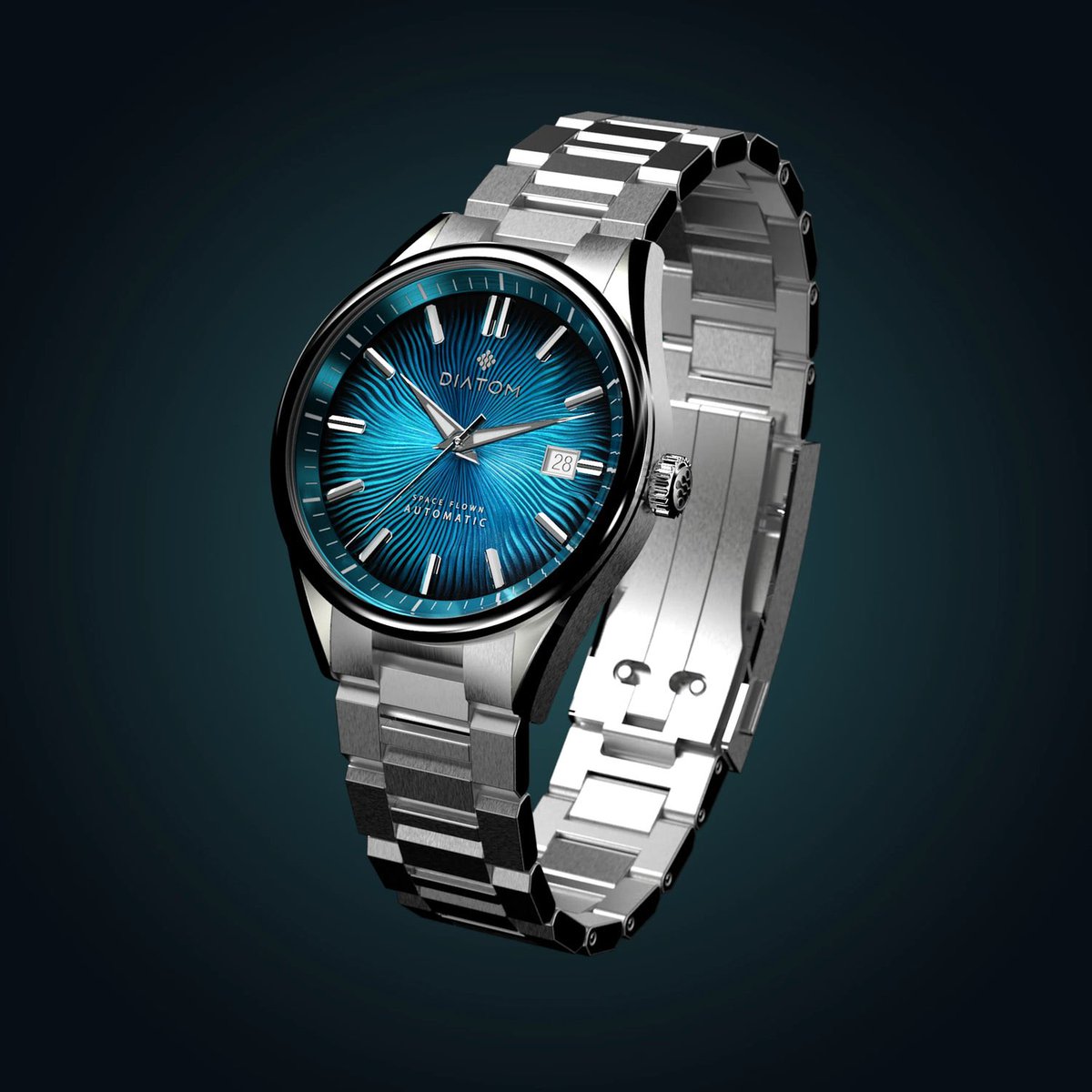aBlogtoWatch's tweet photo. Nothing is as rare or exotic as elements sourced from outer space. Diatom goes even further, crafting watches from the solar system’s innermost celestial bodies and mission-flown spacecraft, and testing each and every one of its timepieces in the uniquely rigorous environment of outer space. The Inner Worlds series presents some of the greatest spacefaring credentials ever put into a timepiece, along with painstakingly crafted dials inspired by each of the inner planets.

Take the Inner Worlds Mercury, for which Diatom adds genuine material from the Liberty Bell 7 spacecraft, melting it into a unique alloy for the rotor. The Inner Worlds Venus creates its unique rotor alloy with material from a mission-flown Atlas-Agena launch vehicle, the platform used to launch Mariner 2. 

However, the Inner Worlds Earth might have the most important rotor material of all. Alloyed into the winding rotor of this model is a piece of Kapton thermal insulation from Command Module Odyssey aboard Apollo 13, tying it directly to one of the greatest acts of heroism in space exploration history.

The themes carry over to the dials of Inner Worlds. Take Earth, where Diatom pays tribute to the beauty of our home planet with rippling, flowing waves emanating from the center, lending life to a vibrant oceanic blue dégradé dial surface. Or Mars, where the dial’s ridges are coated with material from the NWA 13187 meteorite.

Whether they carry their spacefaring legacy on their dials or in their movements, the Inner Worlds series has one final layer of astral credentials: every watch in the series is sent on a journey to space inside a custom carbon fiber launch vehicle, launched beyond the Armstrong Limit, and monitored throughout the flight to ensure optimal post-landing performance.

Few, if any, brands can match the Diatom Inner Worlds line’s combination of genuine space materials with space-flown testing, especially in such an attractive, dynamic execution. Fewer still will exist — only 450 examples of each model in the Diatom Inner Worlds series will be produced.

Discover the Diatom Inner Worlds Collection now on aBlogtoWatch.

#SponsoredPost