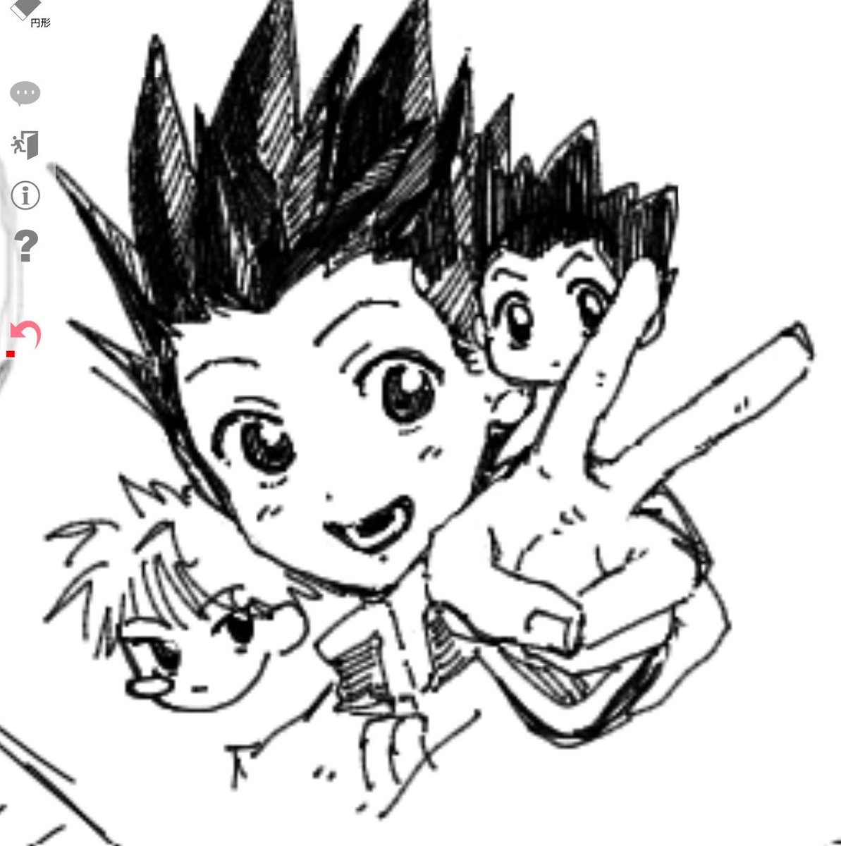 _adee_f's tweet photo. ひさびさにゴンくん描きました https://t.co/oBrIQapyS1