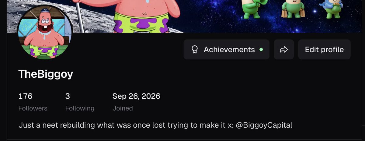 BiggoyCapital's tweet photo. Wow almost 200 followers on the pumpfun app https://t.co/By8Beiohuc