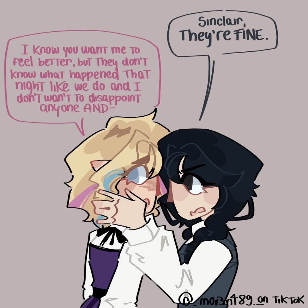 M0r3n4draws456's tweet photo. WENCLAIRTOBER DAY 5-KISSING SCARS ♥︎
I LOVE THIS ONE SOOO MUCH!! 

(4/6⬇️)

#wenclairfanart #wenclair https://t.co/azKyUDPvxY