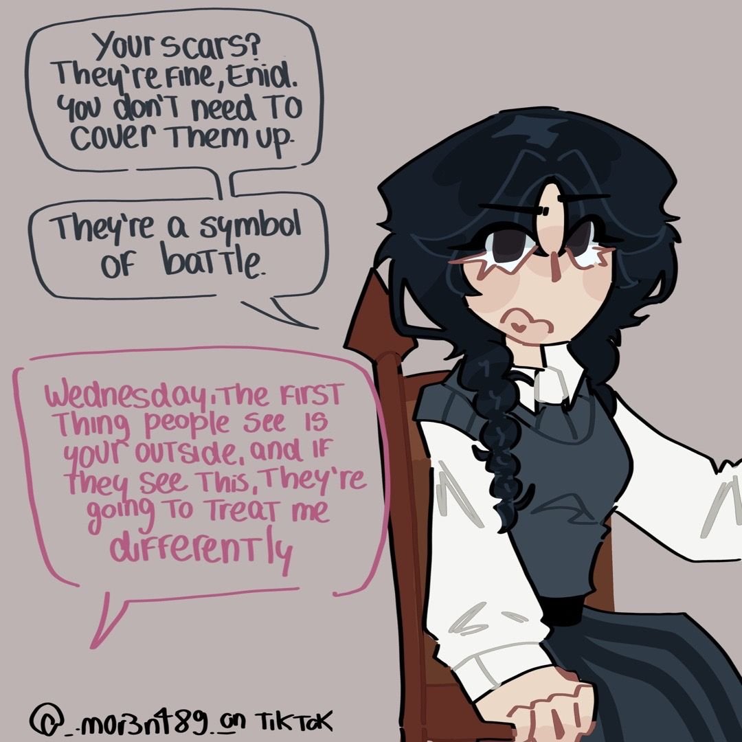 M0r3n4draws456's tweet photo. WENCLAIRTOBER DAY 5-KISSING SCARS ♥︎
I LOVE THIS ONE SOOO MUCH!! 

(4/6⬇️)

#wenclairfanart #wenclair https://t.co/azKyUDPvxY
