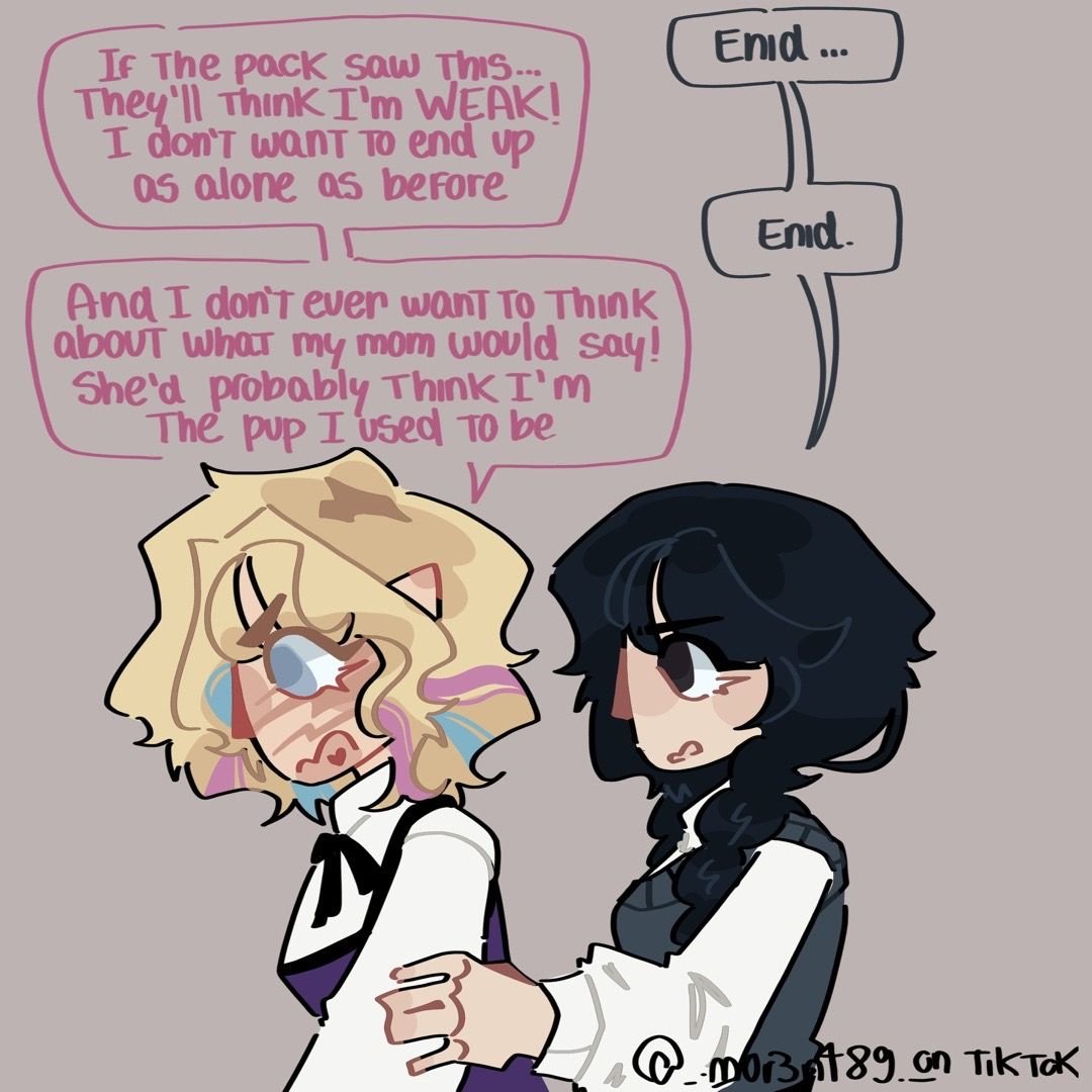 M0r3n4draws456's tweet photo. WENCLAIRTOBER DAY 5-KISSING SCARS ♥︎
I LOVE THIS ONE SOOO MUCH!! 

(4/6⬇️)

#wenclairfanart #wenclair https://t.co/azKyUDPvxY