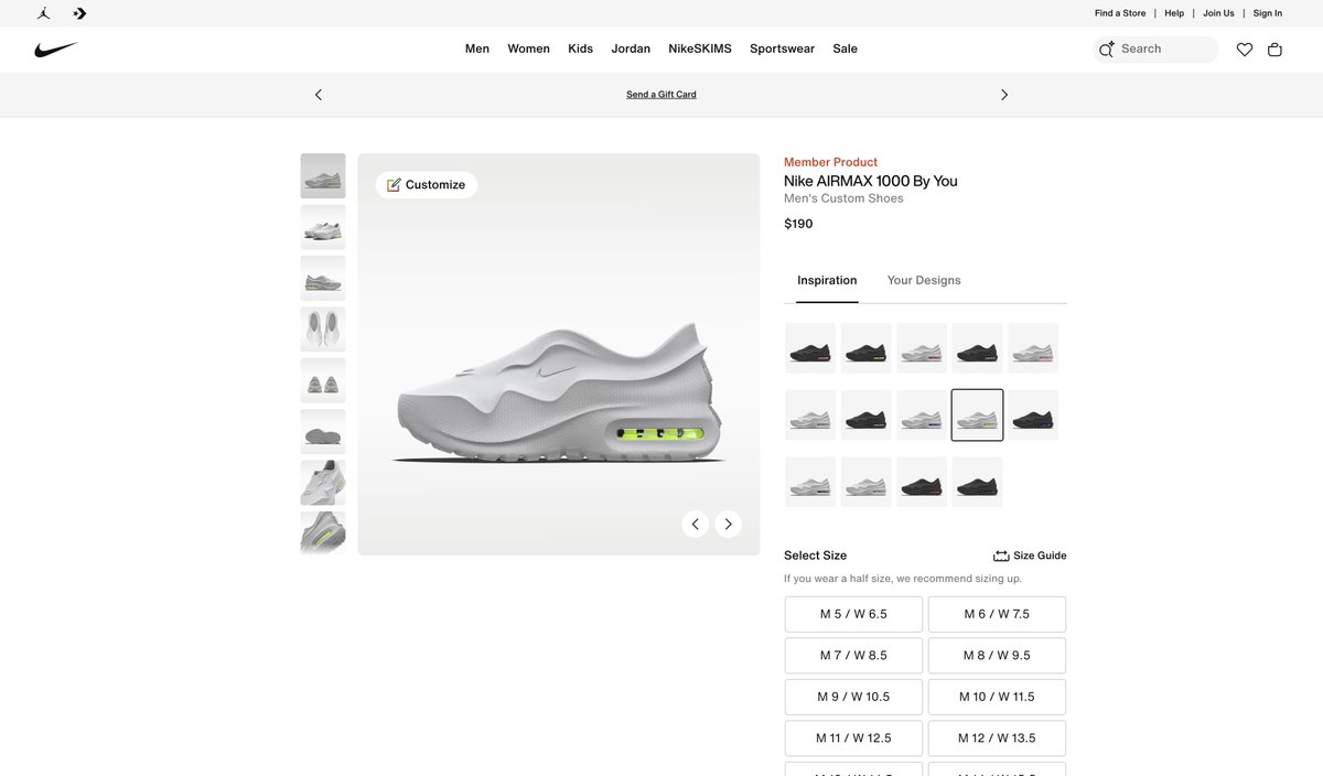 Zellerfella's tweet photo. I used to always customize my Nikes with NikeID. Today, one of 60 customizable Nike designs is printed by Zellerfeld 😊 https://t.co/M44zImsfx5