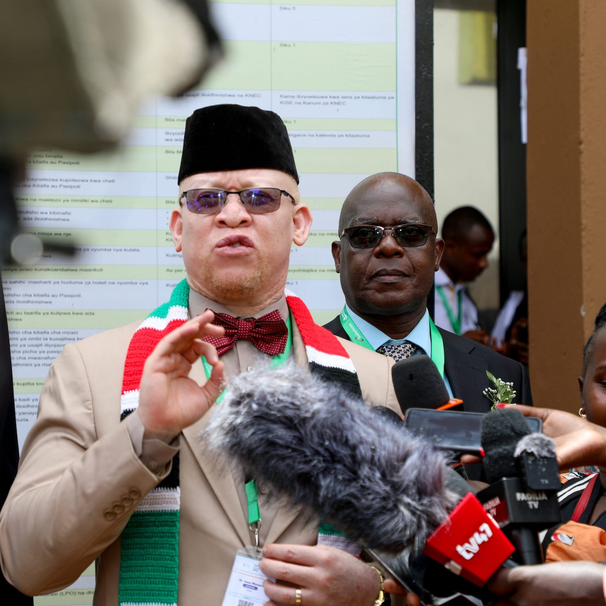 ODIDR_Kenya's tweet photo. On the sidelines of the event in a media interview, (Dr.)Mwaura emphasised the evolving role of the Kenya Institute of Special Education (KISE) as a premier national center for disability inclusion and learning support. https://t.co/Uvw2WodZkN