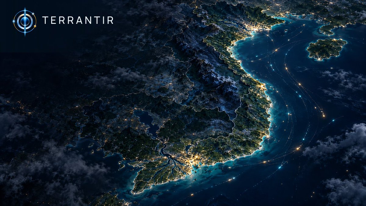 TERRANTIR_AI's tweet photo. MAP MATH: Viet Nam’s exports of goods &amp; services equaled 90% of GDP in 2024. The U.S.: 11%. Same WDI measure, ~8.2× apart. For investors, exposure looks different when the question starts with geography. TERRANTIR’s thesis: map the question, check the source. World Bank WDI. https://t.co/hhP5rUc8TV